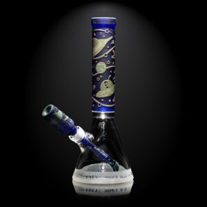 Space Odyssey in Color 14″ Beaker Bong