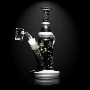 Space Odyssey Incycler 9″ Dab Rig Clear
