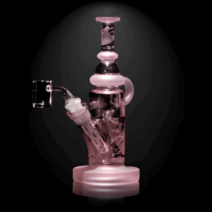 Space Odyssey Incycler 9″ Dab Rig Pink